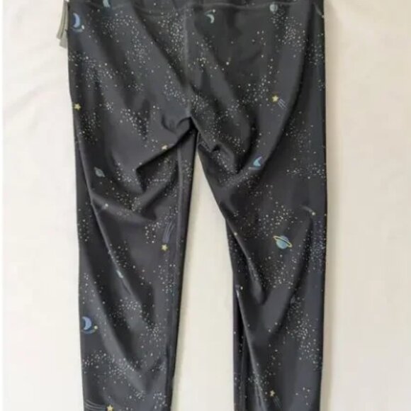 VICTORIA'S SECRET SPORT Moon Stars Planets Celestial Night Sky Leggings - 6025 - Picture 3 of 6